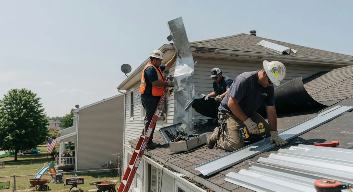 Metal Roof Repair in Temple Bar Marina, AZ